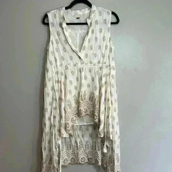 Ruby Yaya high low gold embellished top XS - Picture 9 of 9